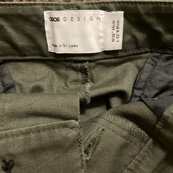 NWOT- Men’s ASOS Pants (Size 26) - Picture 3 of 3